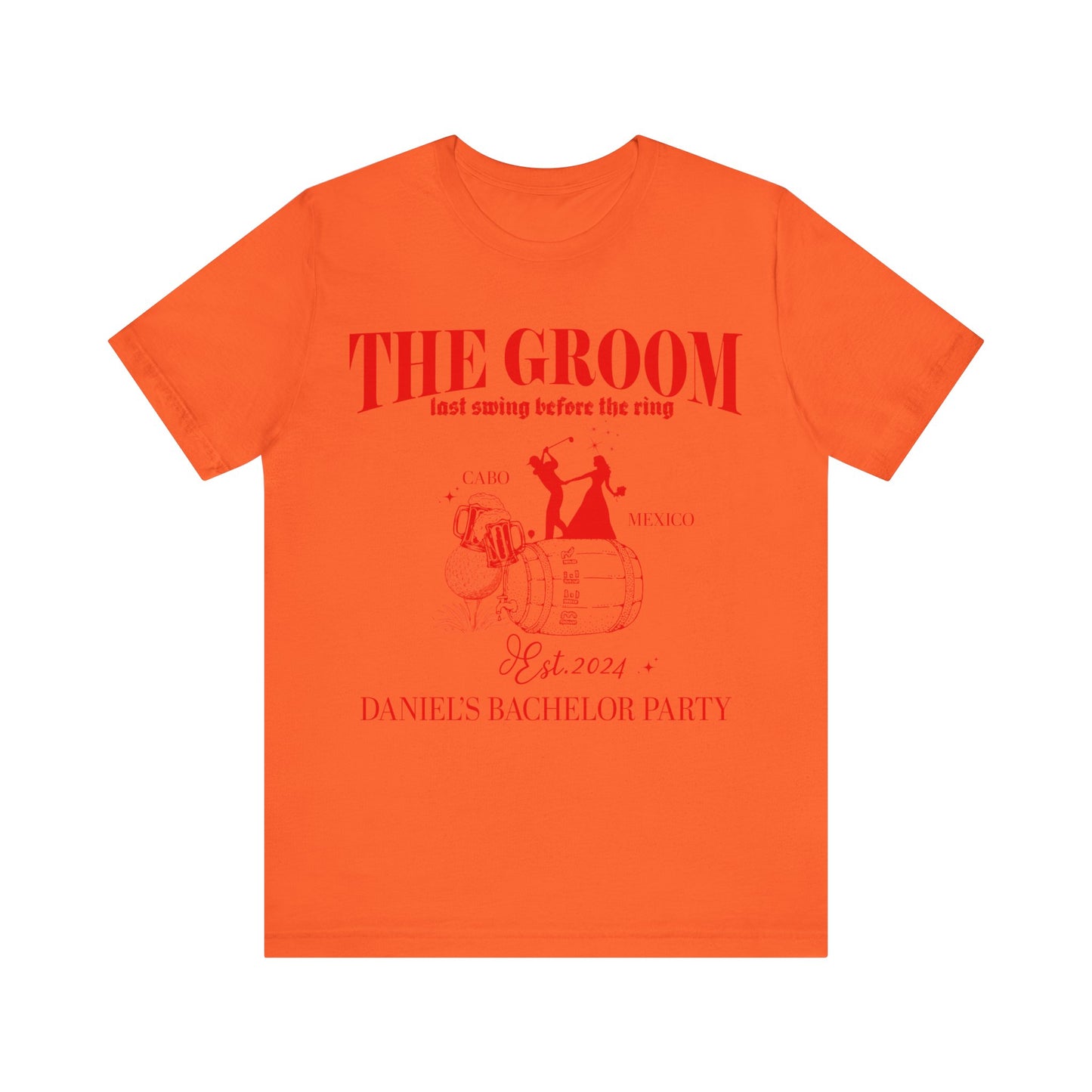 The Groom Bachelor Party Shirts, Groomsmen Shirt, Custom Bachelor Party Gifts, Group Bachelor Shirt, Golf Bachelor Party Shirt, 12 T1605