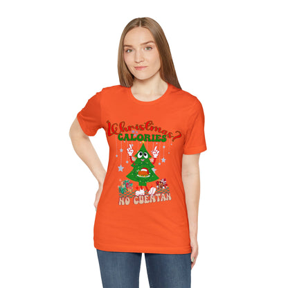 Christmas Calories No Cuentan Shirt, Feliz Navidad Shirt, Christmas Gifts, New Year Shirt, Spanish Christmas Shirt, Holiday Sweaters, T874