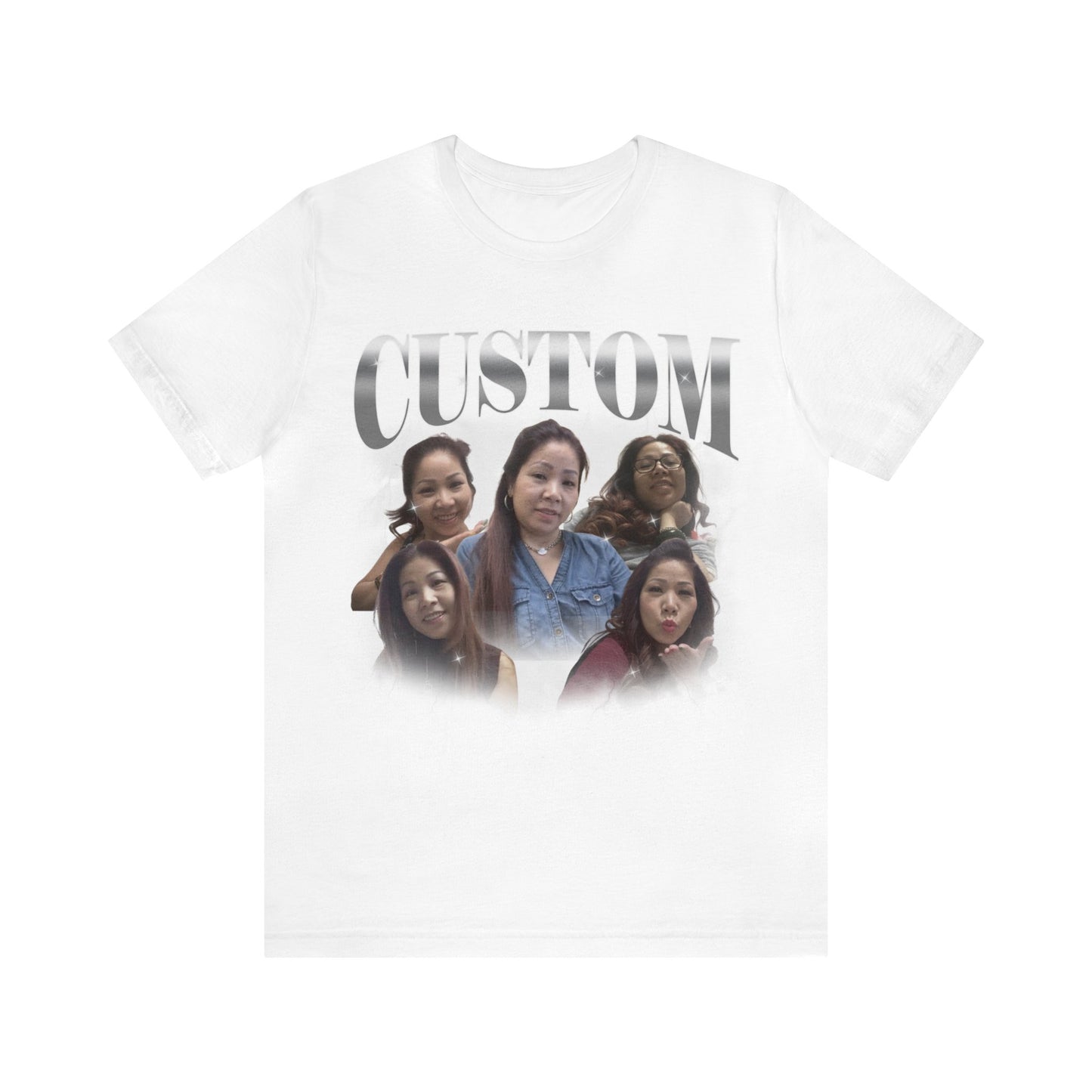 Custom Your Own Bootleg Tee, Retro Custom Bootleg Rap Tee, Custom Your Photo, T1374