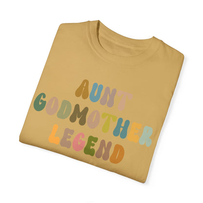 Aunt Godmother Legend Shirt for Aunt, Cute Godmother Gift from Goddaughter, Godmother Proposal, Retro Godmother Gift for Baptism, CC1033