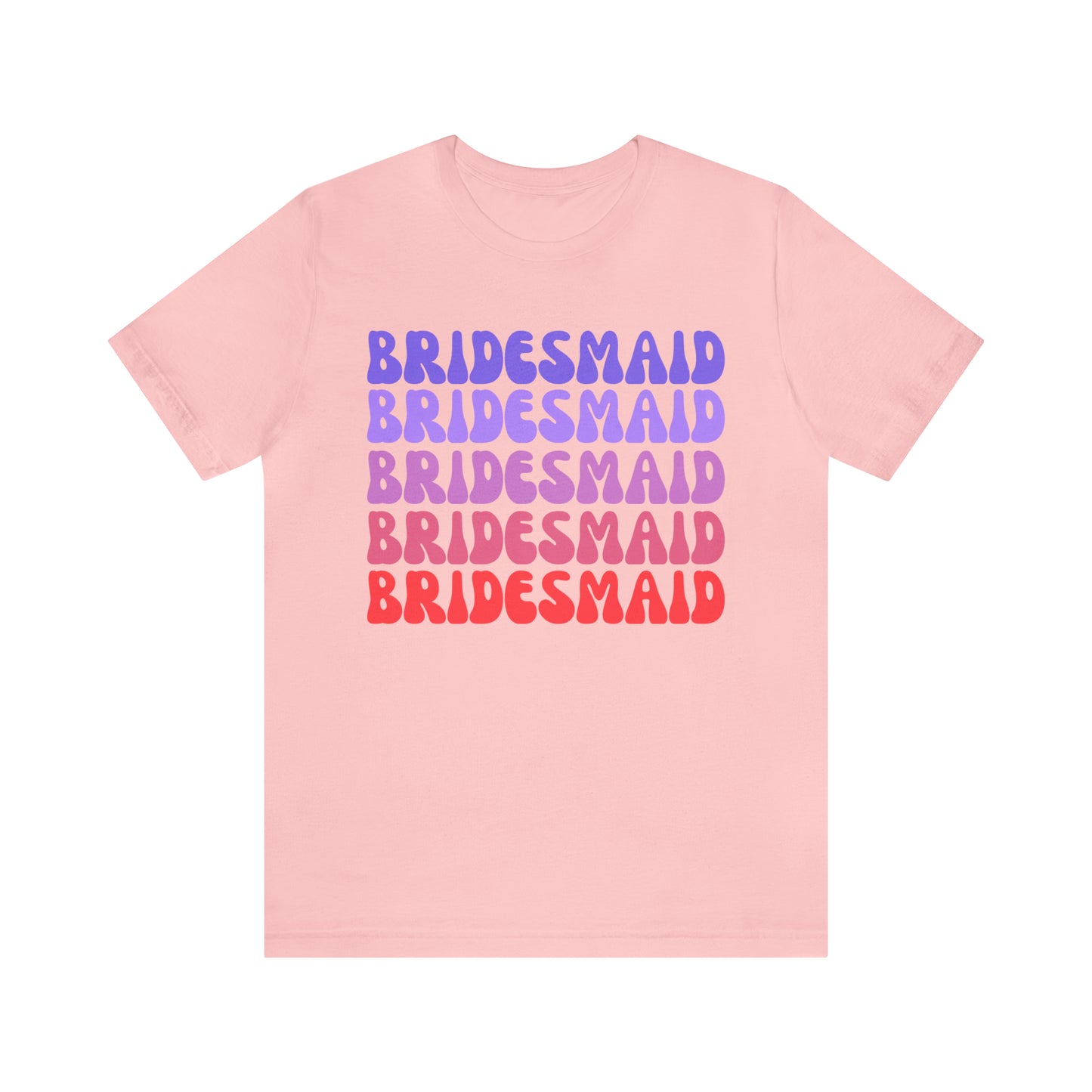 Retro Bridesmaid TShirt, Bridesmaid Shirt for Women, T285