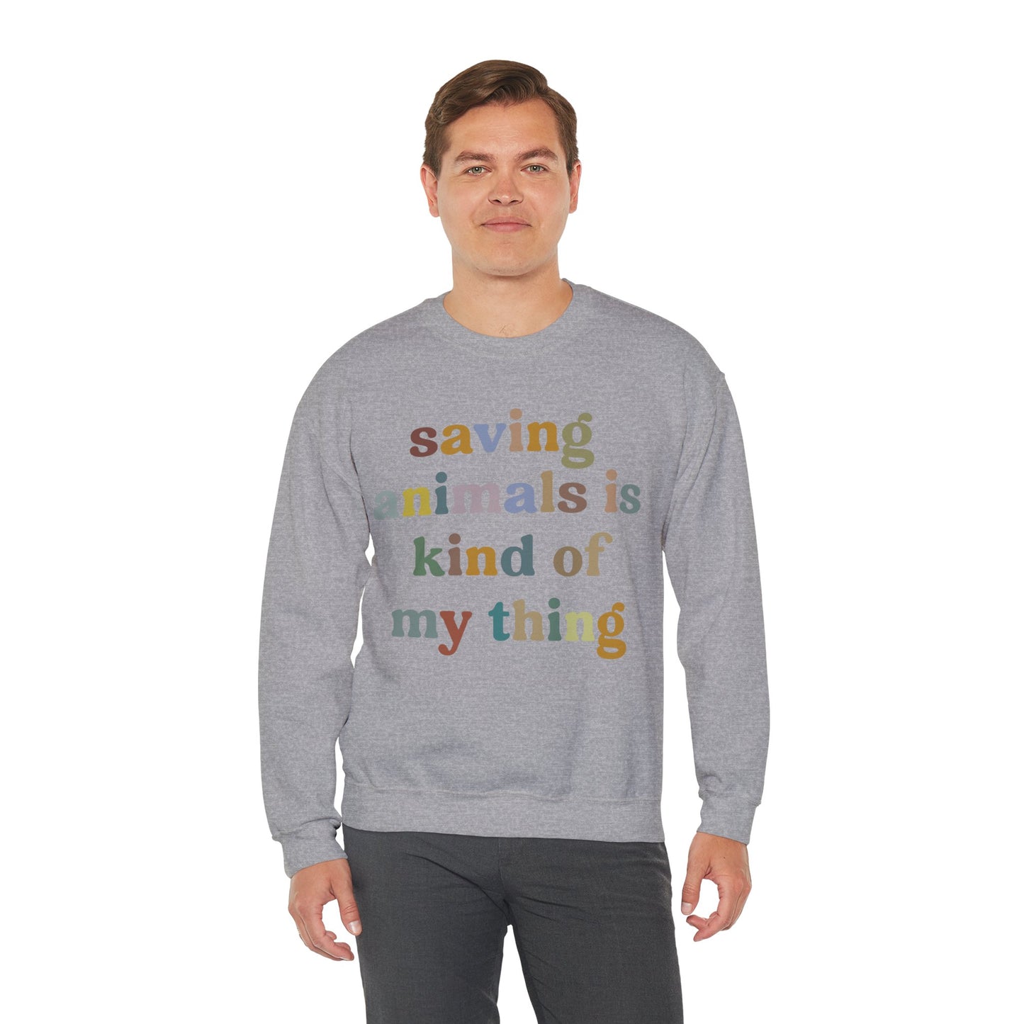 Saving Animals Is Kind Of My Thing Sweatshirt, Animal Rescue Sweatshirt, Pet Adoption Sweatshirt, Dog Mom Sweatshirt, Fur Mama T-Shirt, S999