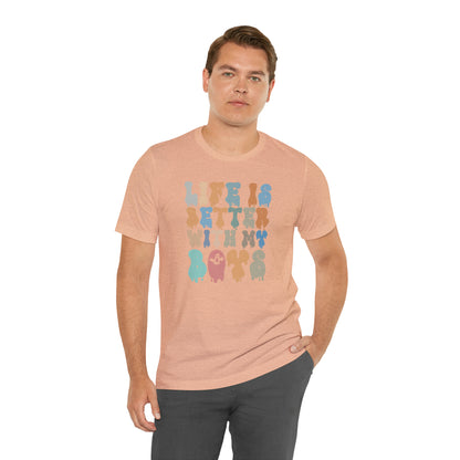 Cute Boy Mom Shirt for Birthday Gift for Mom, Life is better with my boys Shirt for Halloween Gift, T309