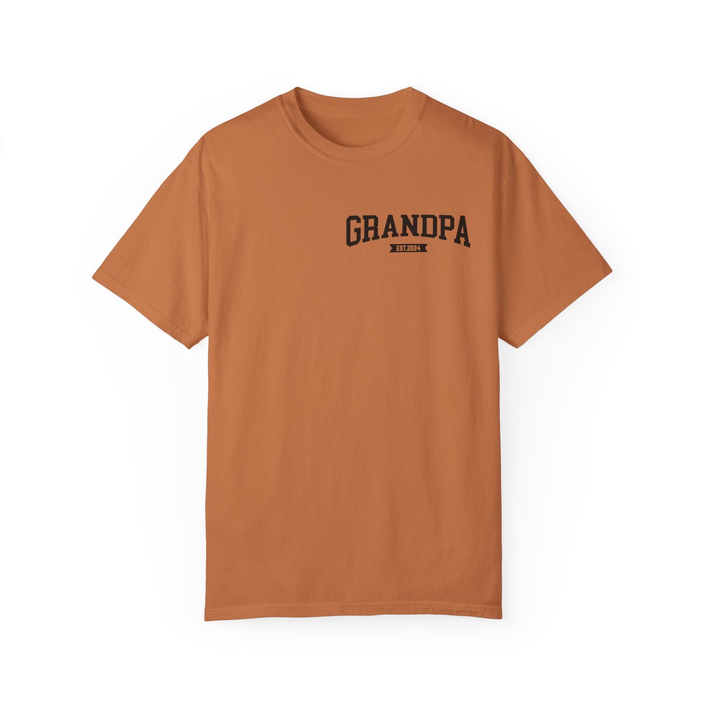 New Grandpa Est Pocket Design Shirt, Custom Father Day Shirt, Custom Fathers day Gift, Custom Grandpa Shirt, Fathers Shirt Dad shirt, CC1654