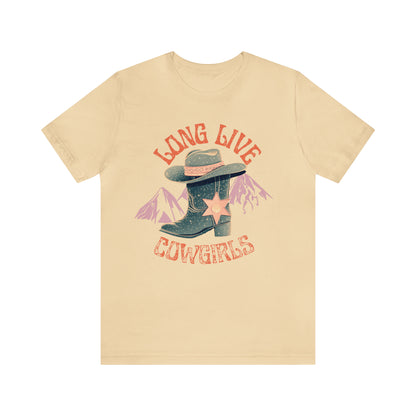 Cowgirl Boots Shirt, Long Live Cowgirls Shirt, Western Rodeo Shirt, Cowgirl Shirt, Wild Western Graphic Shirt, Boho Shirt, T234