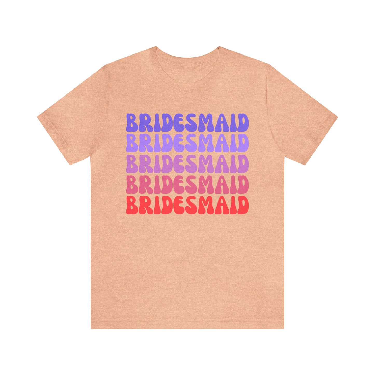 Retro Bridesmaid TShirt, Bridesmaid Shirt for Women, T285