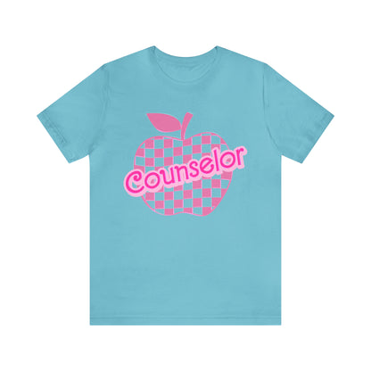 Counselor Shirt, Counselor Appreciation, Counselor Shirts Pink Trendy, School Psychologist T shirt Retro Cute Elementary, T843