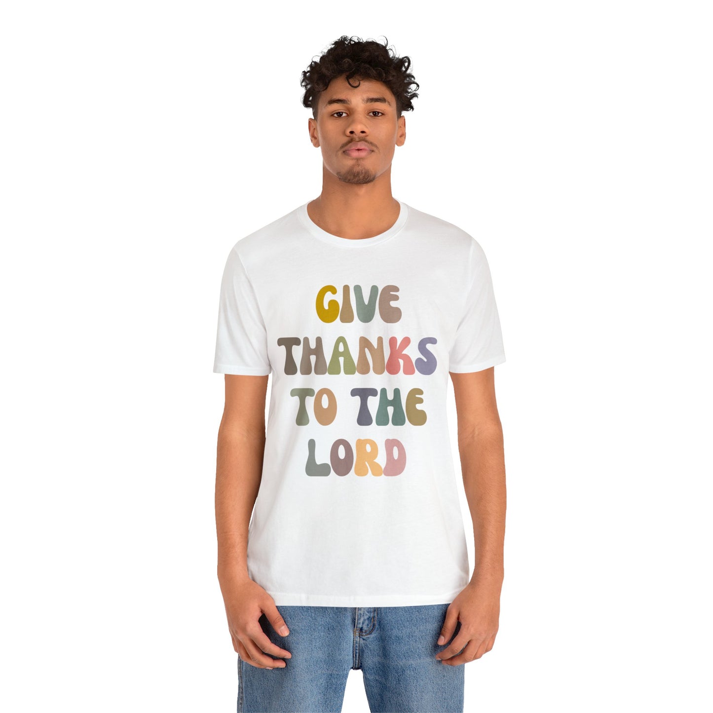 Give Thanks To The Lord Shirt, Jesus Lover Shirt, Godly Woman Shirt, Christian Shirt for Mom, Religious Mom Shirt, Shirt for Women, T1321