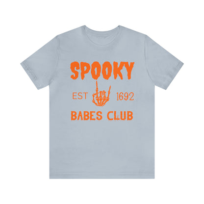 Spooky Skeleton Halloween Shirt, Fall Shirts for Women, Vintage Halloweem Sweatshirt, T599