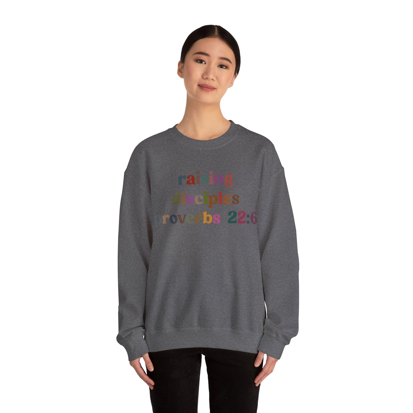 Raising Disciples Proverbs Sweatshirt, Bible Verse Sweatshirt, Godly Woman Sweatshirt, Christian Sweatshirt, Jesus Lover Sweatshirt, S1267