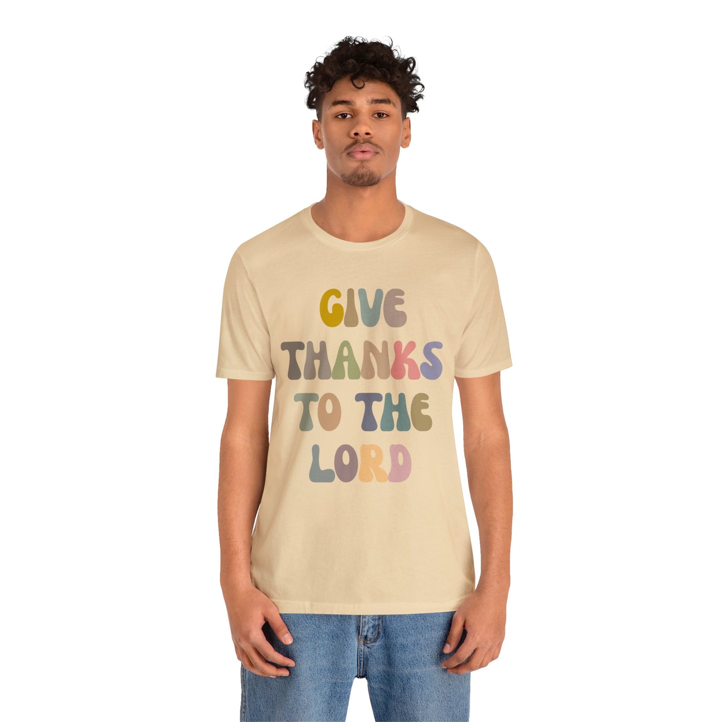 Give Thanks To The Lord Shirt, Jesus Lover Shirt, Godly Woman Shirt, Christian Shirt for Mom, Religious Mom Shirt, Shirt for Women, T1321