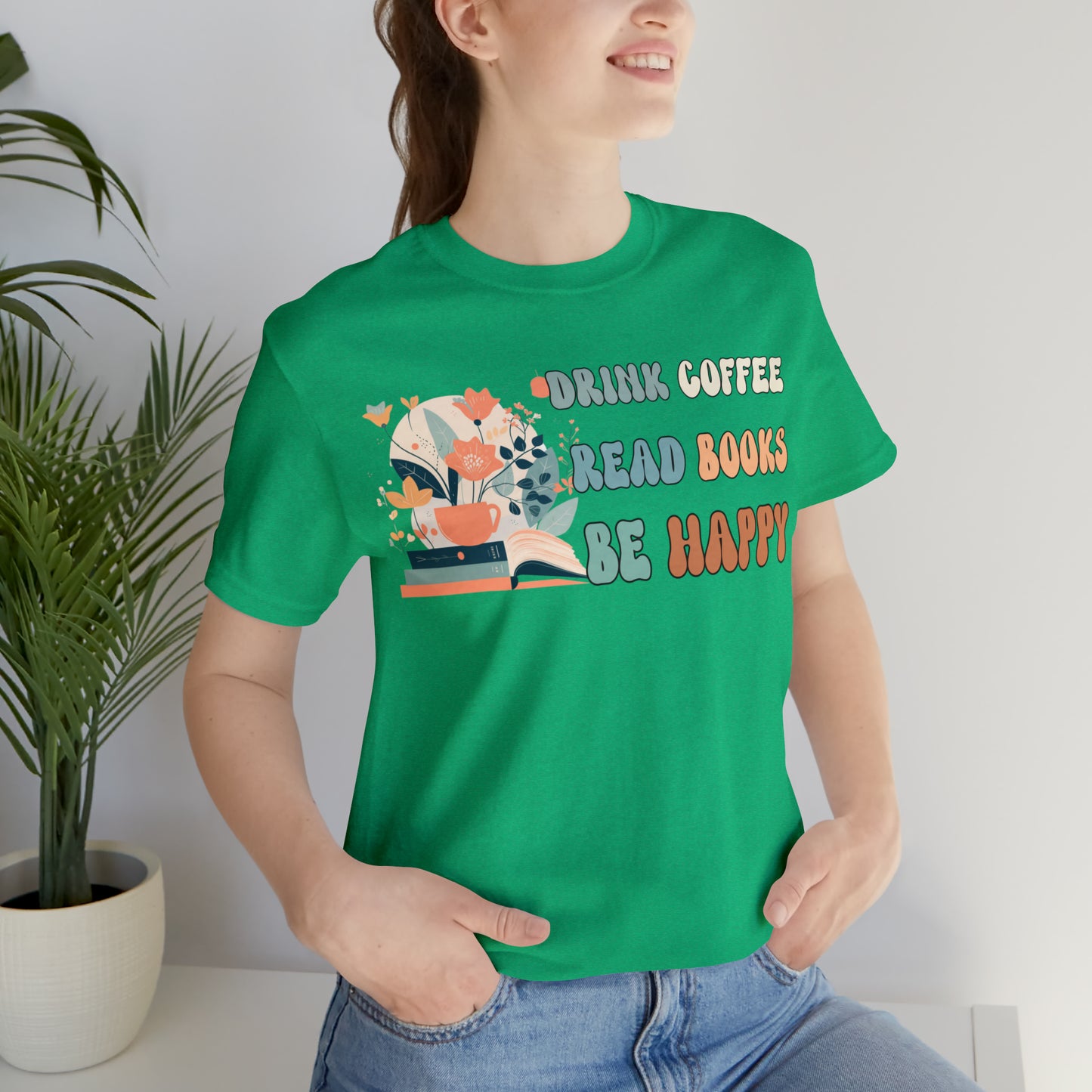 Reading Shirt, Book Lover Shirt, Coffee Lover Gift, Librarian Shirts, Teacher Book Shirt , Reading Shirt, T169