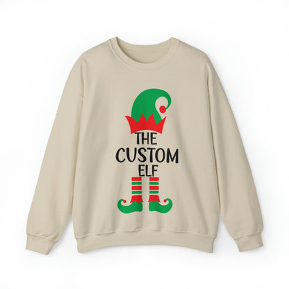 Custom The Elf Sweatshirt, Christmas Elf Sweatshirt, Christmas Family Matching, Christmas Family Matching, Funny Christmas Sweatshirt, S869