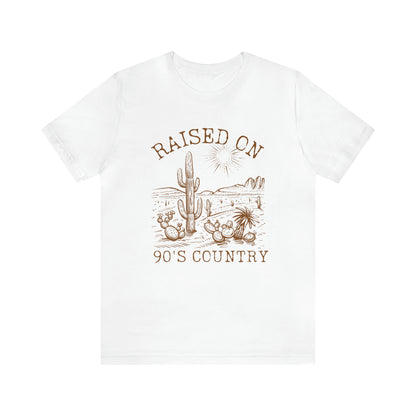 Raised On 90's Country Shirt, Country Music Shirt, Cowgirl Shirt, T237