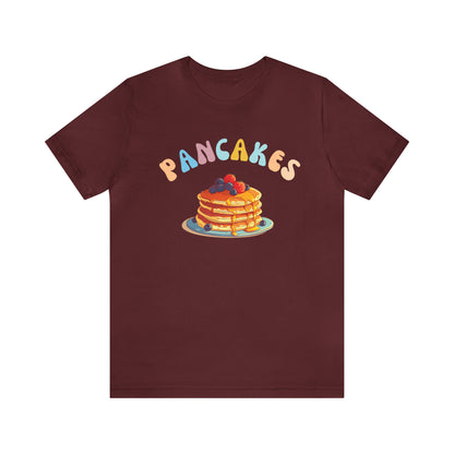 Pancakes Shirt, Pastry Chef Shirt, Baking Mom Shirt, Retro Pancakes Shirt, Pancake Lover Shirt, T271