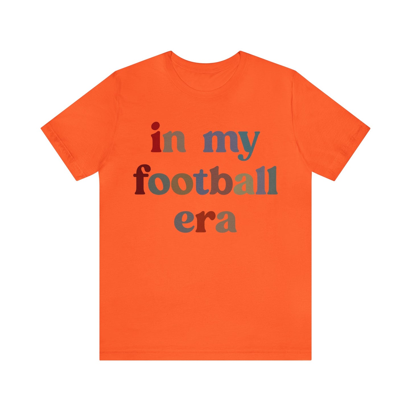 In My Football Era Shirt, Football Era Shirt, Football Sport Shirt, Sporty Mom Shirt, Oversized Shirt, College Football Player Shirt, T1355