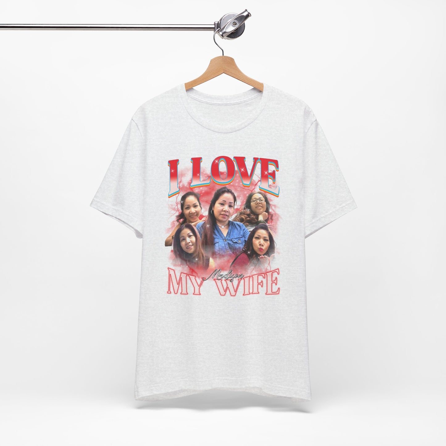 I Love My Wife T-Shirt – Romantic Anniversary Gift for Husband