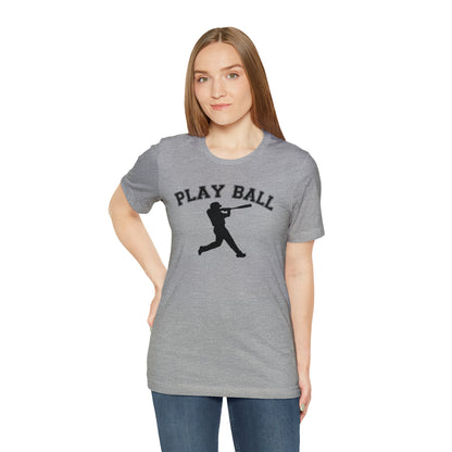 Baseball Game Fan Shirt for Her, Play Ball Shirt, Game Day Shirt, Cute Baseball Shirt for Women, Baseball Shirt for Women, T394