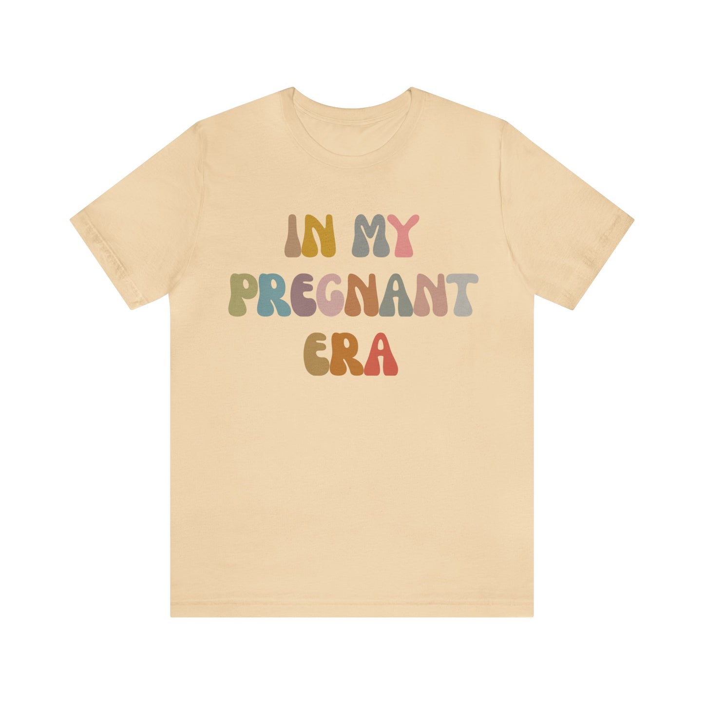 In My Pregnant Era Shirt, Pregnancy Reveal Shirt, New Mom Shirt, Mother's Day Shirt, Baby Announcement Shirt, Gift For Pregnant Mom, T1403