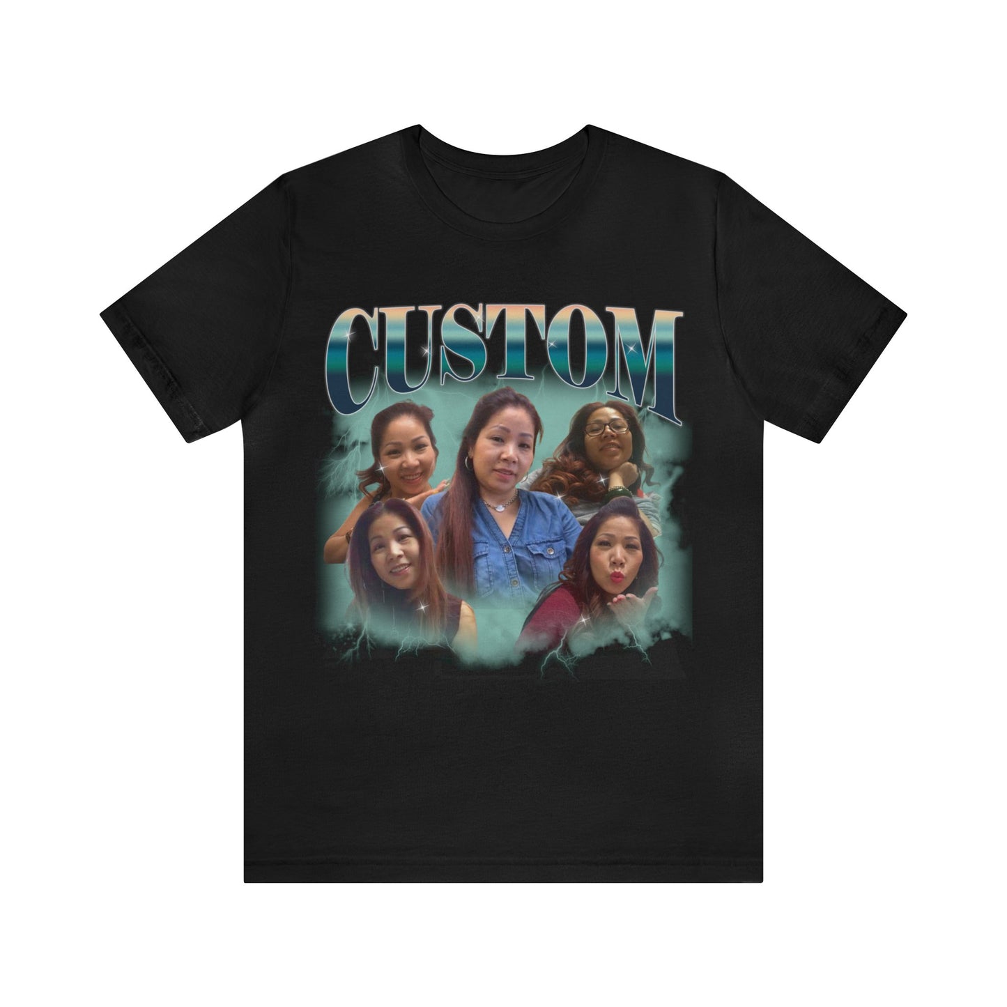 Custom Your Own Bootleg Tee, Retro Custom Bootleg Rap Tee, Custom Your Photo, Insert Your Design, Vintage Graphic 90s Tshirt, T1385