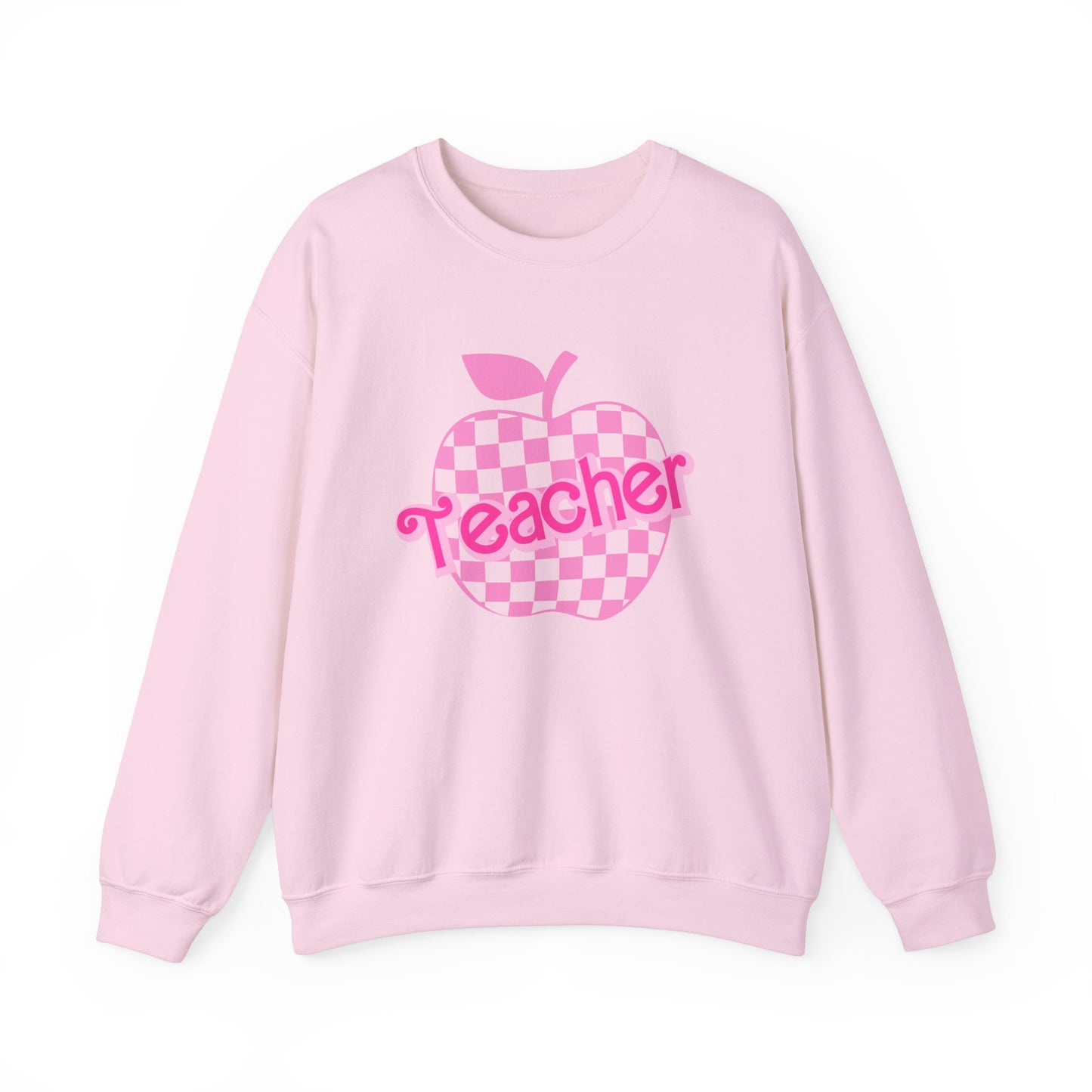 My Job is Teach Sweatshirt, Trendy Teacher Sweatshirt, Retro Back to school, Teacher Appreciation, Checkered Teacher Sweatshirt, SW739