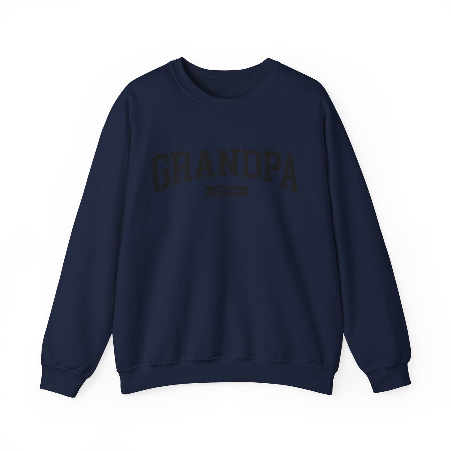 New Grandpa est Sweatshirt, Custom Father Day Sweatshirt, Custom Fathers day Gift, Custom Grandpa Sweatshirt, Grandpa Gift, Dad shirt, S1653