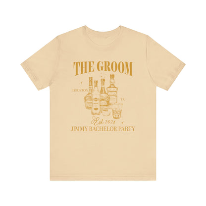 The Groom Bachelor Party Shirts, Groomsmen Shirts, Custom Bachelor Party Gifts, Funny Bachelor Shirts, Group Bachelor Shirts, T1556