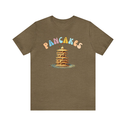 Pancakes Shirt, Pastry Chef Shirt, Baking Mom Shirt, Retro Pancakes Shirt, Pancake Lover Shirt, T273