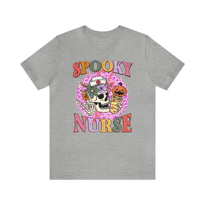 Halloween Nurse Shirt, Spooky Nurse T-shirt, School Nurse shirt, Nurse Life Shirt, Halloween Nurse Outfit, Nursing Student Tee Gifts, T697