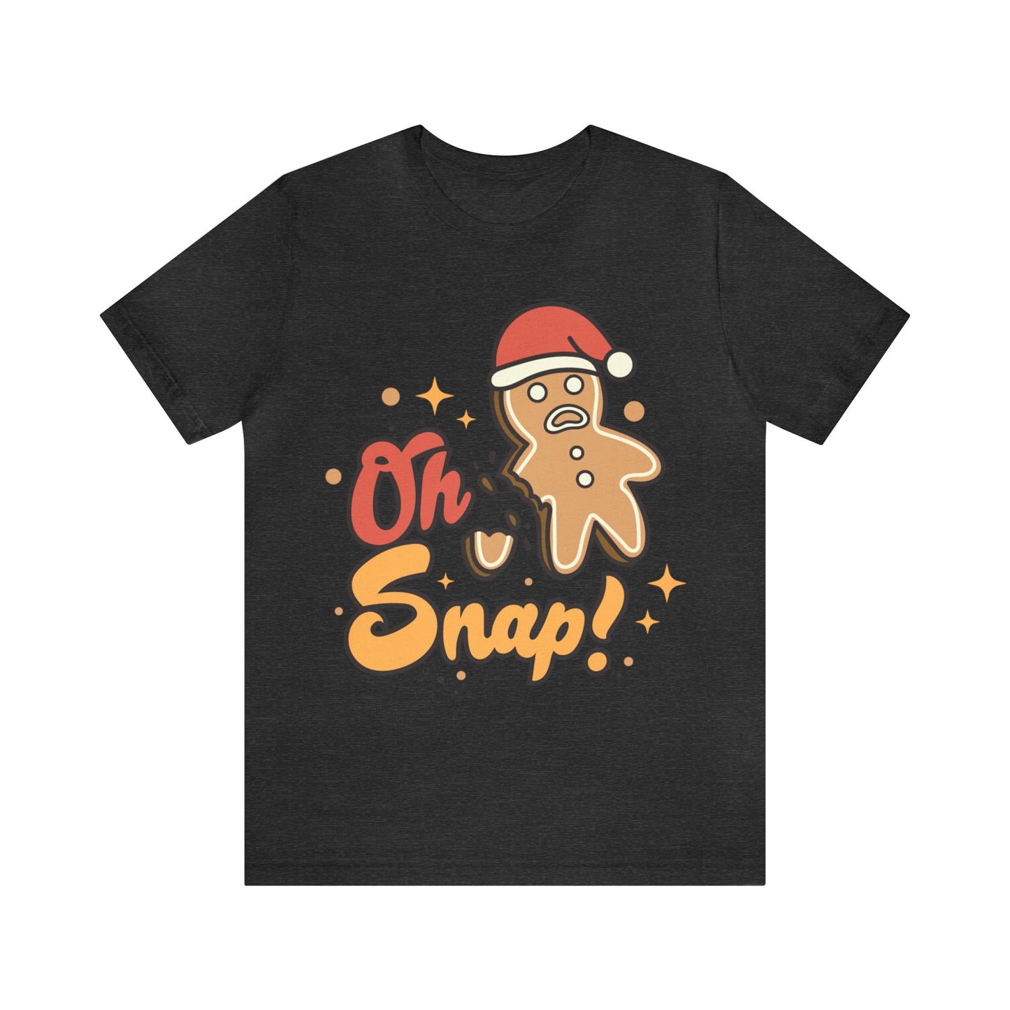 Oh Snap Gingerbread Shirt, Christmas Gingerbread Sweater, Christmas Gift, Christmas Cookie Lover Shirt, Mom Tshirt, T948
