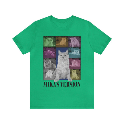 Custom Eras Tour Cat's Version shirt, Custom Dog Cat Shirt, Custom Pet Portrait Shirt, T1341