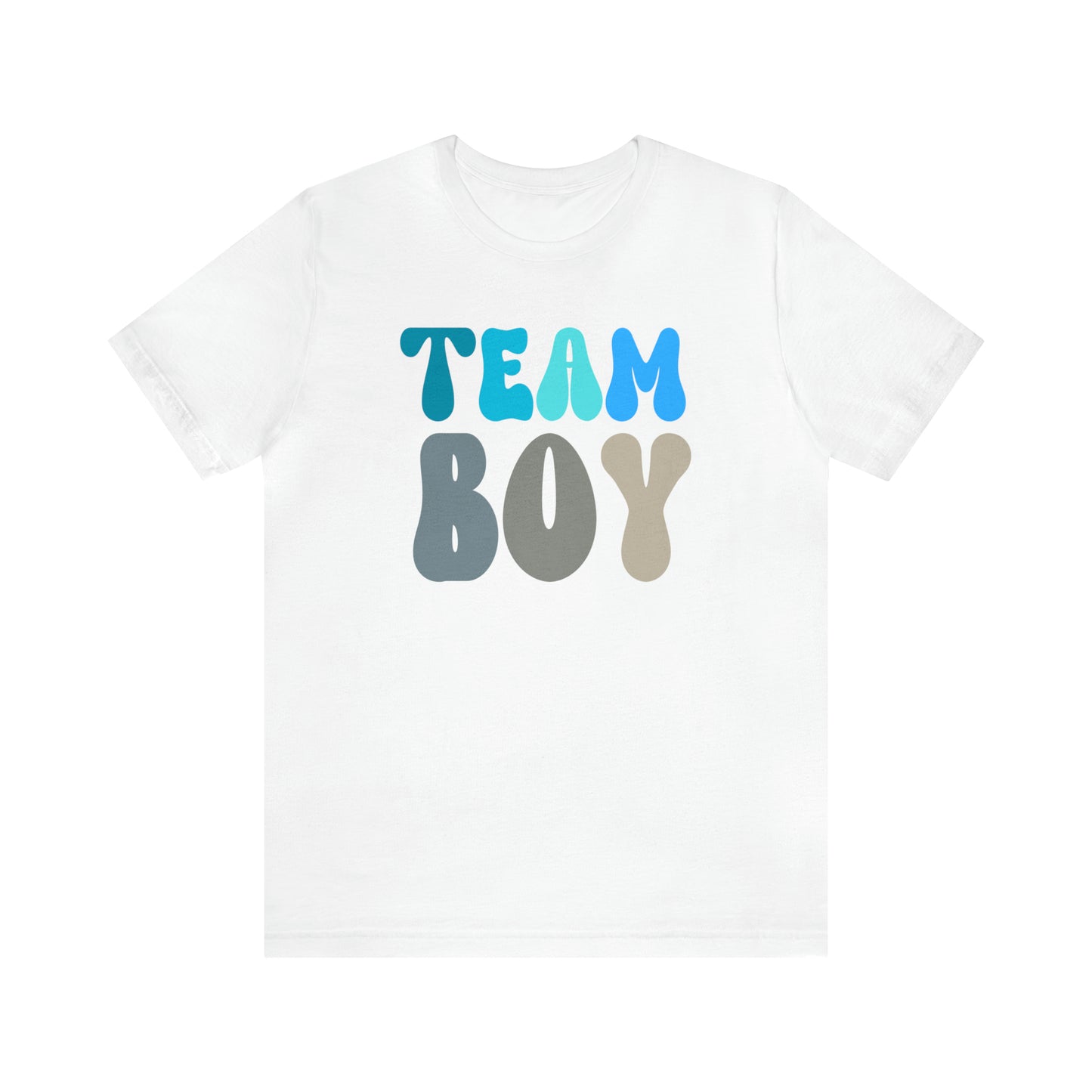 Cute Baby Announcement Shirt for Gender Reveal, Team Boy Shirt for Gender Reveal, Gender Announcement Gift for Her, T398