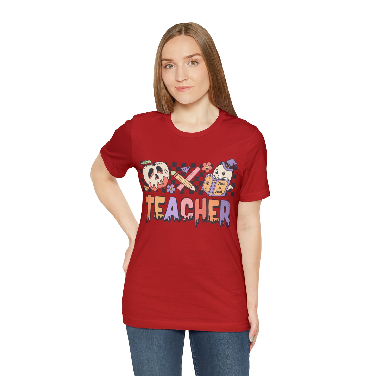 Teacher Shirt, Trick Or Teach Shirt, Spooky Teacher, Teacher Halloween Shirt, Teaching My Boos, Fall Teacher Shirt, T681