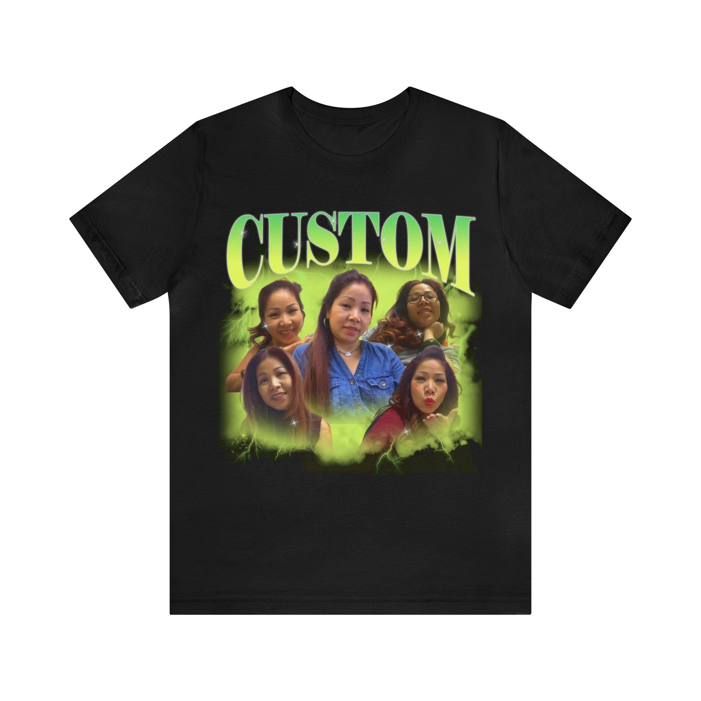 Custom Your Own Bootleg Tee, Retro Custom Bootleg Rap Tee, Custom Your Photo, Insert Your Design, Vintage Graphic 90s Tshirt, T1376