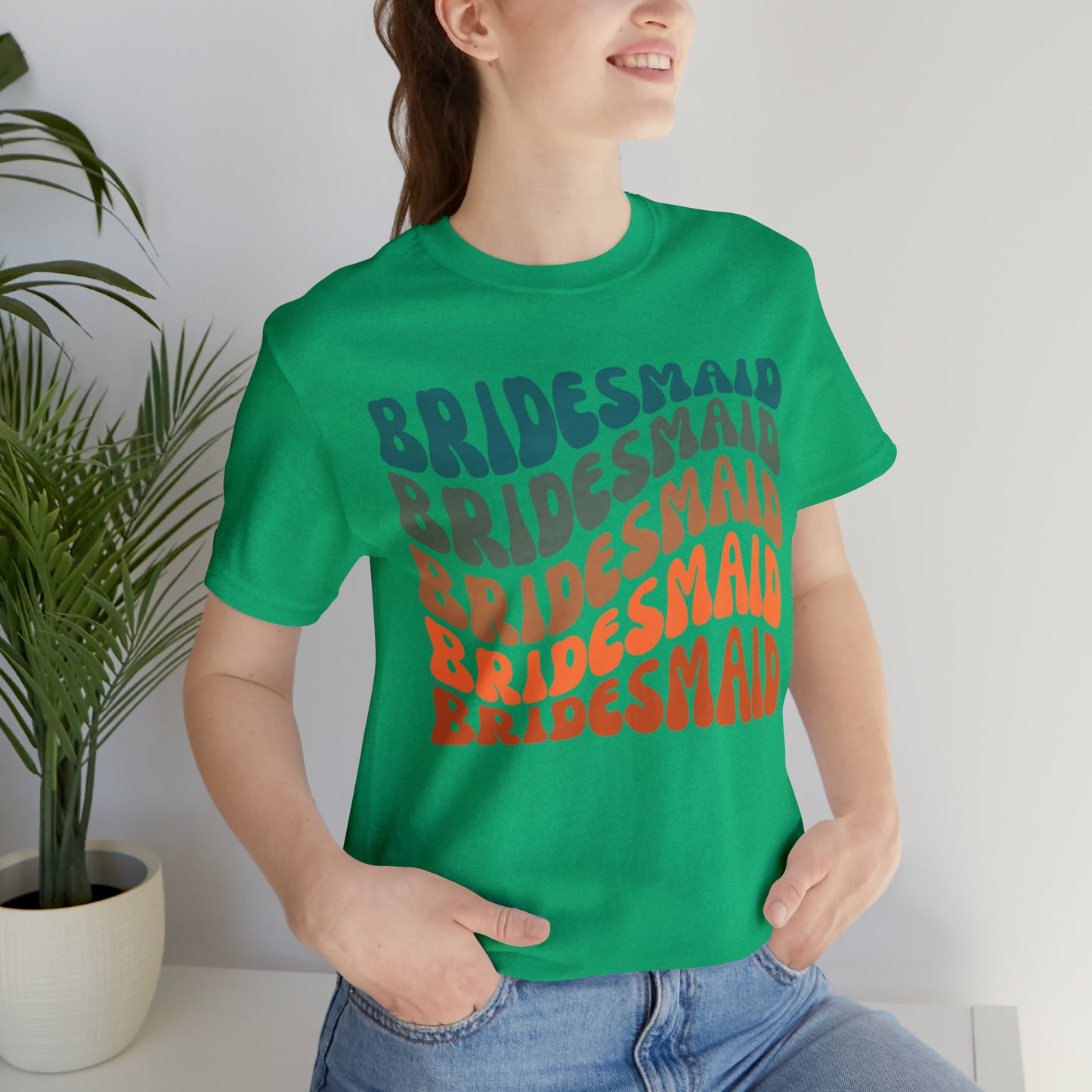 Retro Bridesmaid TShirt, Bridesmaid Shirt for Women, T289