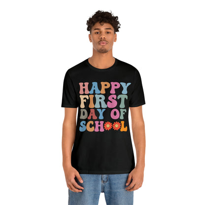 First Day of Class Shirt, Happy First Day Of School Shirt, Back To School Shirt, Retro Teacher Shirt, T501