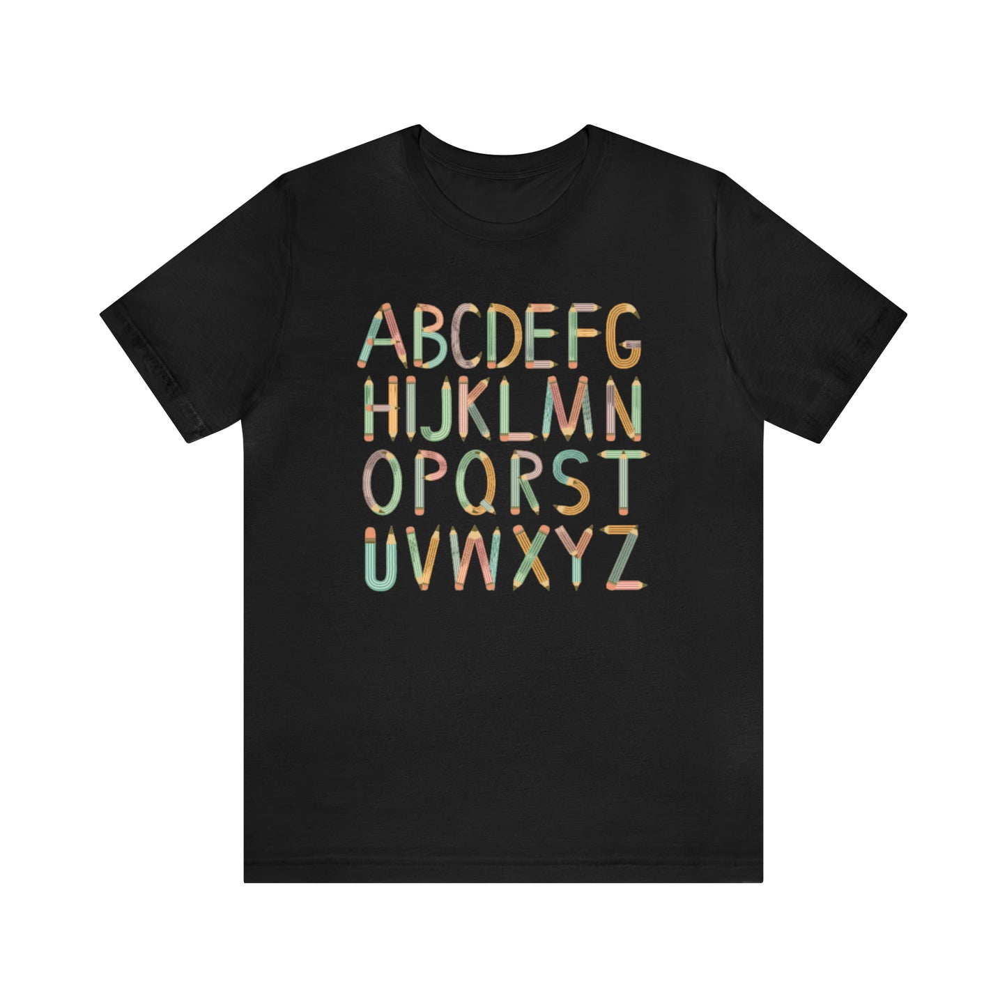 Preschool Teacher Shirt, Alphabet Shirt, ABCD Shirt, Kindergarten Teacher Shirt, Cute Teacher Shirt, T362