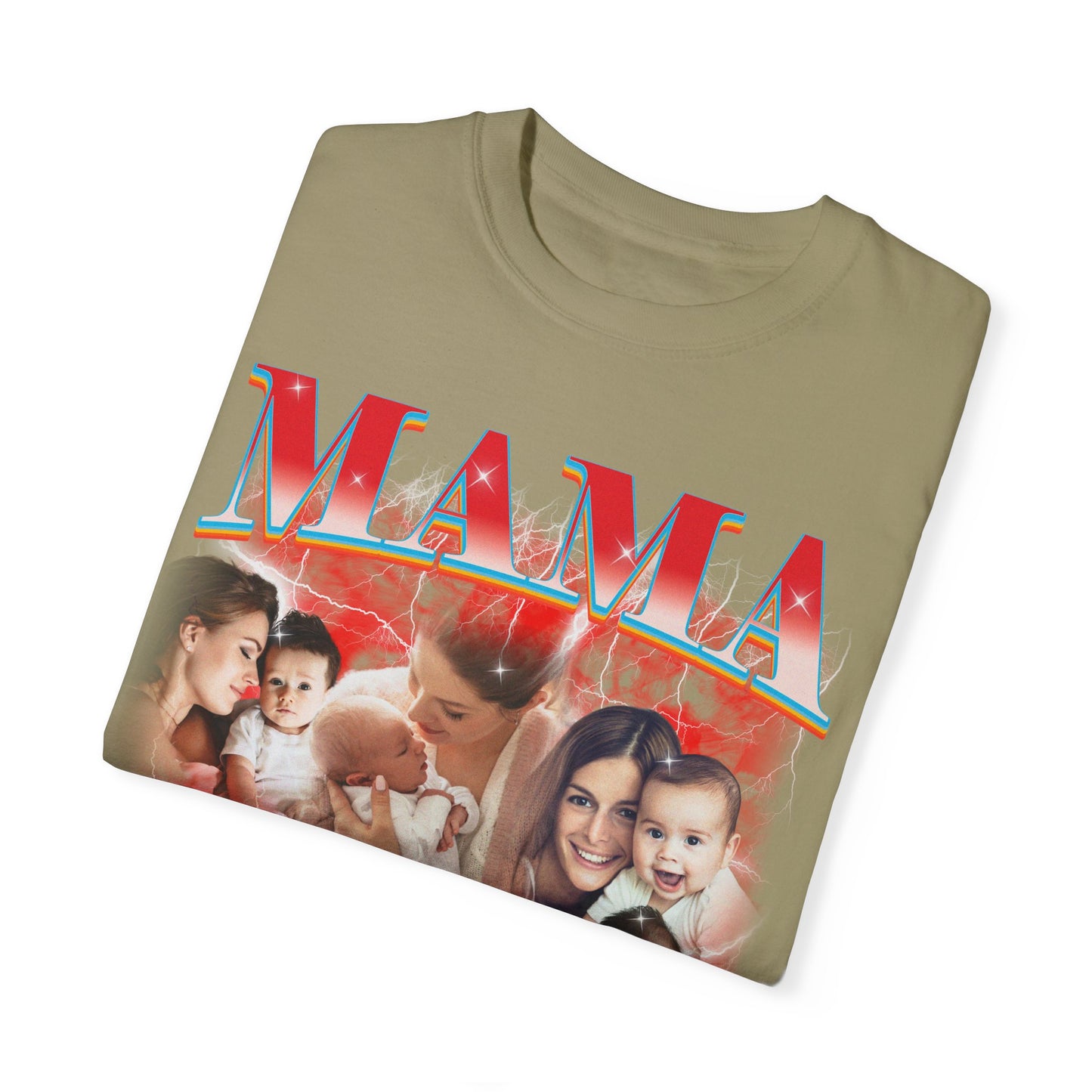 Custom Bootleg Rap Mama Shirt, Custom Photo Mama Shirt, Mom Shirt With Kid Face Photos, Custom Mom Tee, Personalized Mom Gifts,  CC1625