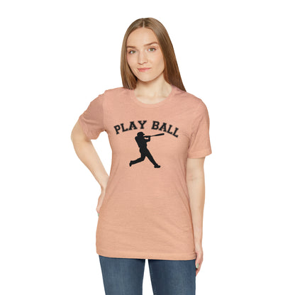 Baseball Game Fan Shirt for Her, Play Ball Shirt, Game Day Shirt, Cute Baseball Shirt for Women, Baseball Shirt for Women, T394