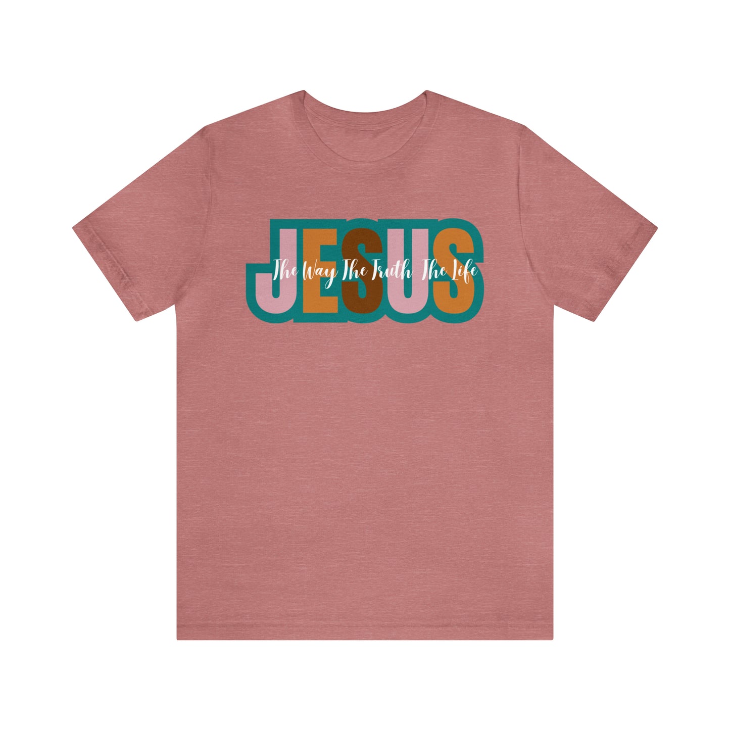 Retro Christian Tshirt, Jesus Tee for Christian Apparel, Christian Shirt for Women, T255