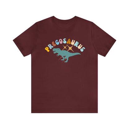 Funny Pregosaurus TShirt for Baby Shower, Funny Gift for Expecting Mom Shirt for Baby Announcement, T274