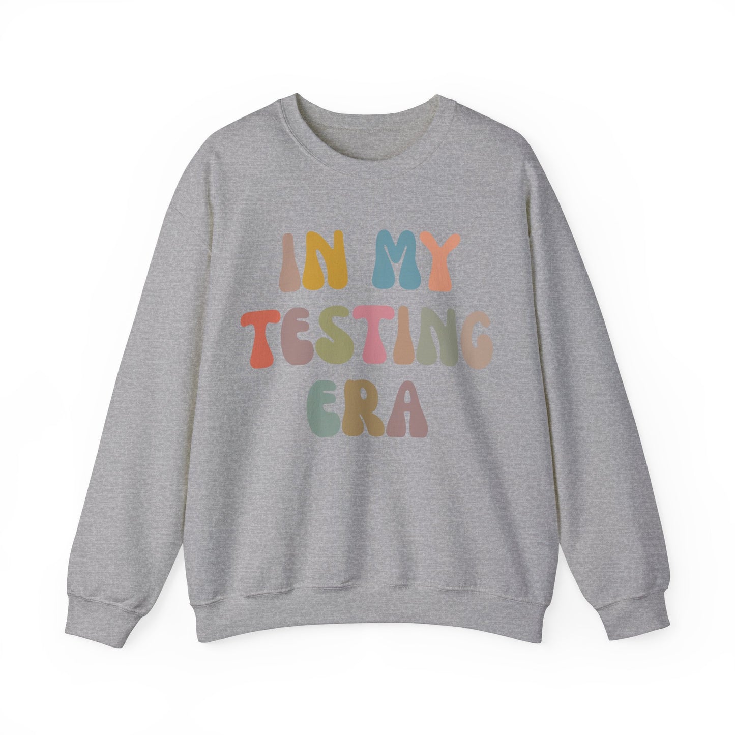 In My Testing Era Sweatshirt, Exam Day Sweatshirt, Funny Teacher Sweatshirt, Teacher Appreciation Gift, Gift for Best Teachers, S1302