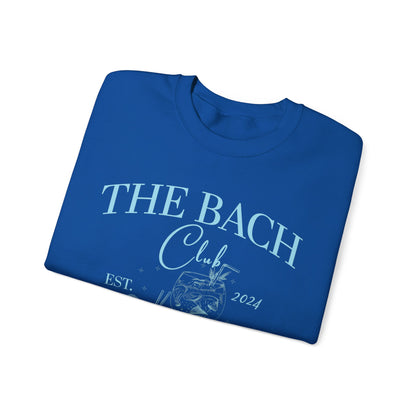 Custom The Bach Club Sweatshirt, Custom Location Bachelorette Sweatshirt, Personalized Bride Sweatshirt, Sweatshirt for Bridal Party, S1495