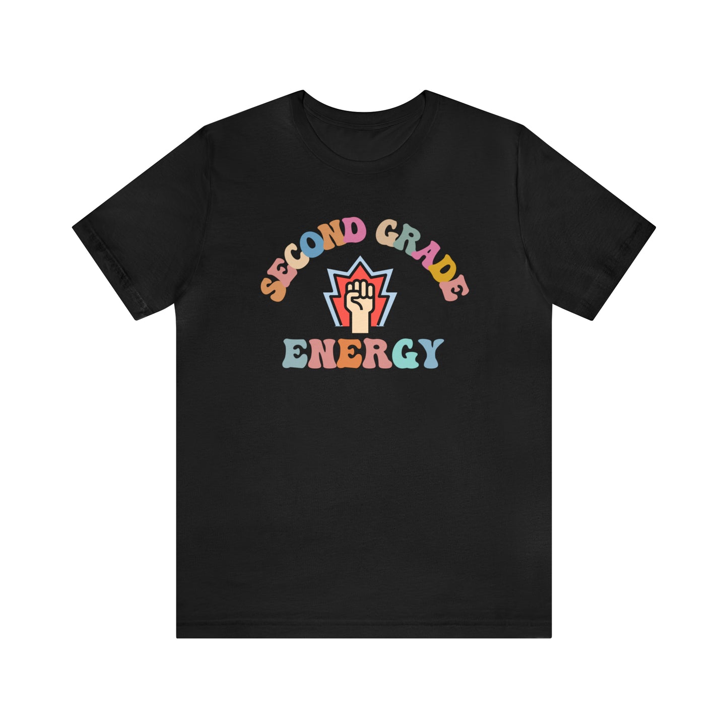 Cute Teacher Shirt, Second Grade Energy Shirt, Shirt for Second Grade, Teacher Appreciation Shirt, Best Teacher Shirt, T493