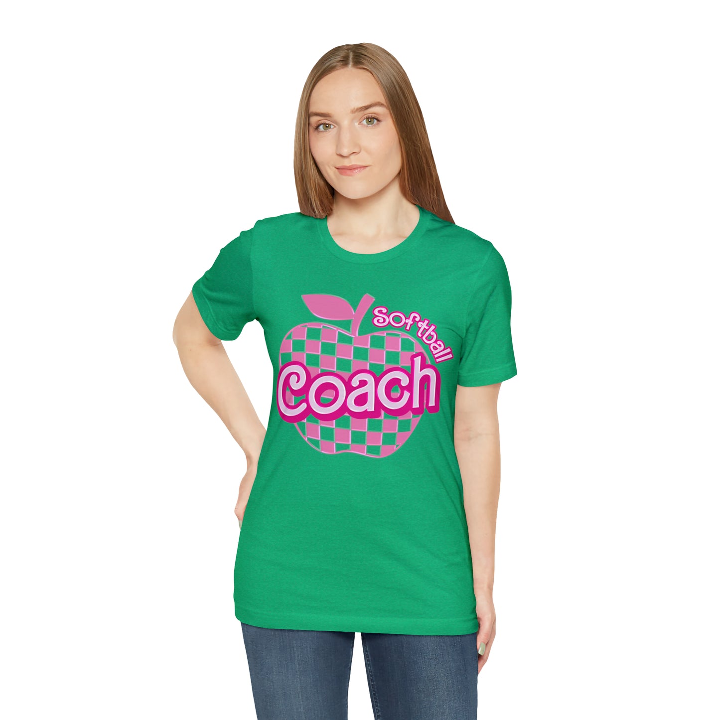 Softball Coach shirt, Pink Sport Coach Shirt, Colorful Coaching shirt, 90s Cheer Coach shirt, Back To School Shirt, Teacher Gift, T822