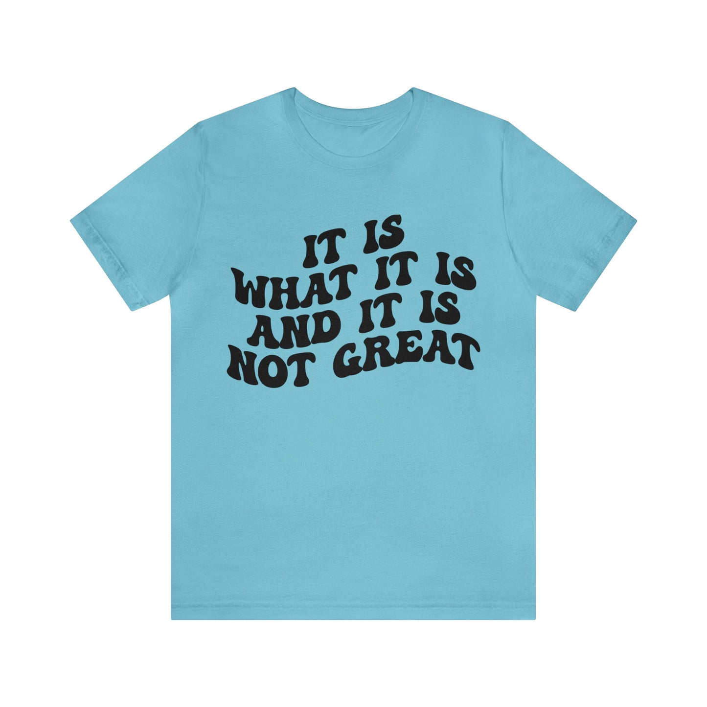 It Is What It Is And It Is Not Great Shirt, Funny Quote Shirt, Funny Meme Shirt, Funny Mood Shirt, Shirt for Women, Gift for Women, T1514