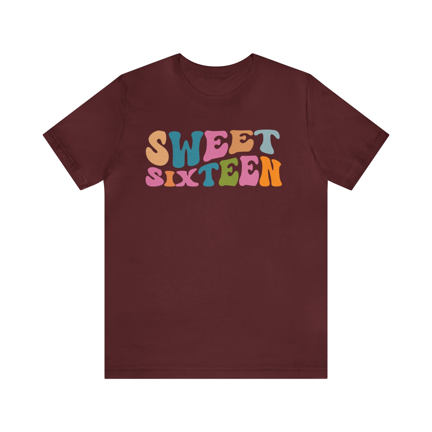 Sixteenth Birthday Gift, Sweet Sixteen Shirt for 16th Birthday Party, Cute Sweet 16 Gift for 16th Birthday TShirt for Daughter, T476