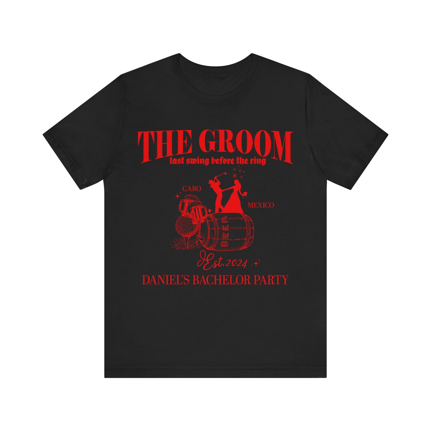 The Groom Bachelor Party Shirts, Groomsmen Shirt, Custom Bachelor Party Gifts, Group Bachelor Shirt, Golf Bachelor Party Shirt, 12 T1605