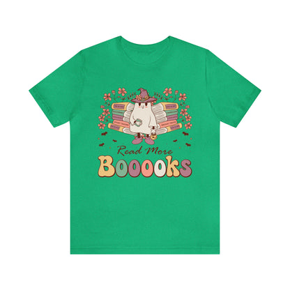 Read more books Shirt, Spooky Season Tee, Retro Halloween Cowgirl Shirt, Cowgirl Halloween Shirt, Vintage Ghost Shirt, T768