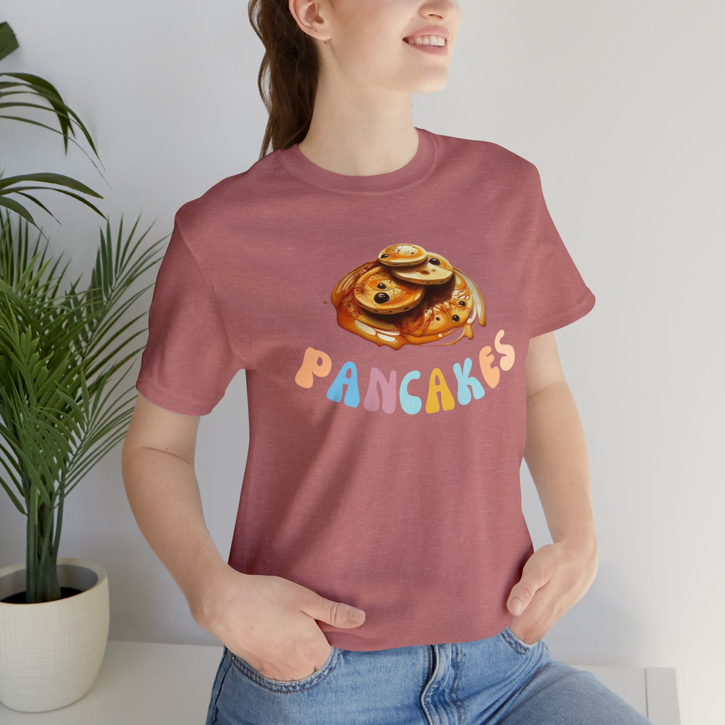 Pancakes Shirt, Pastry Chef Shirt, Baking Mom Shirt, Retro Pancakes Shirt, Pancake Lover Shirt, T272